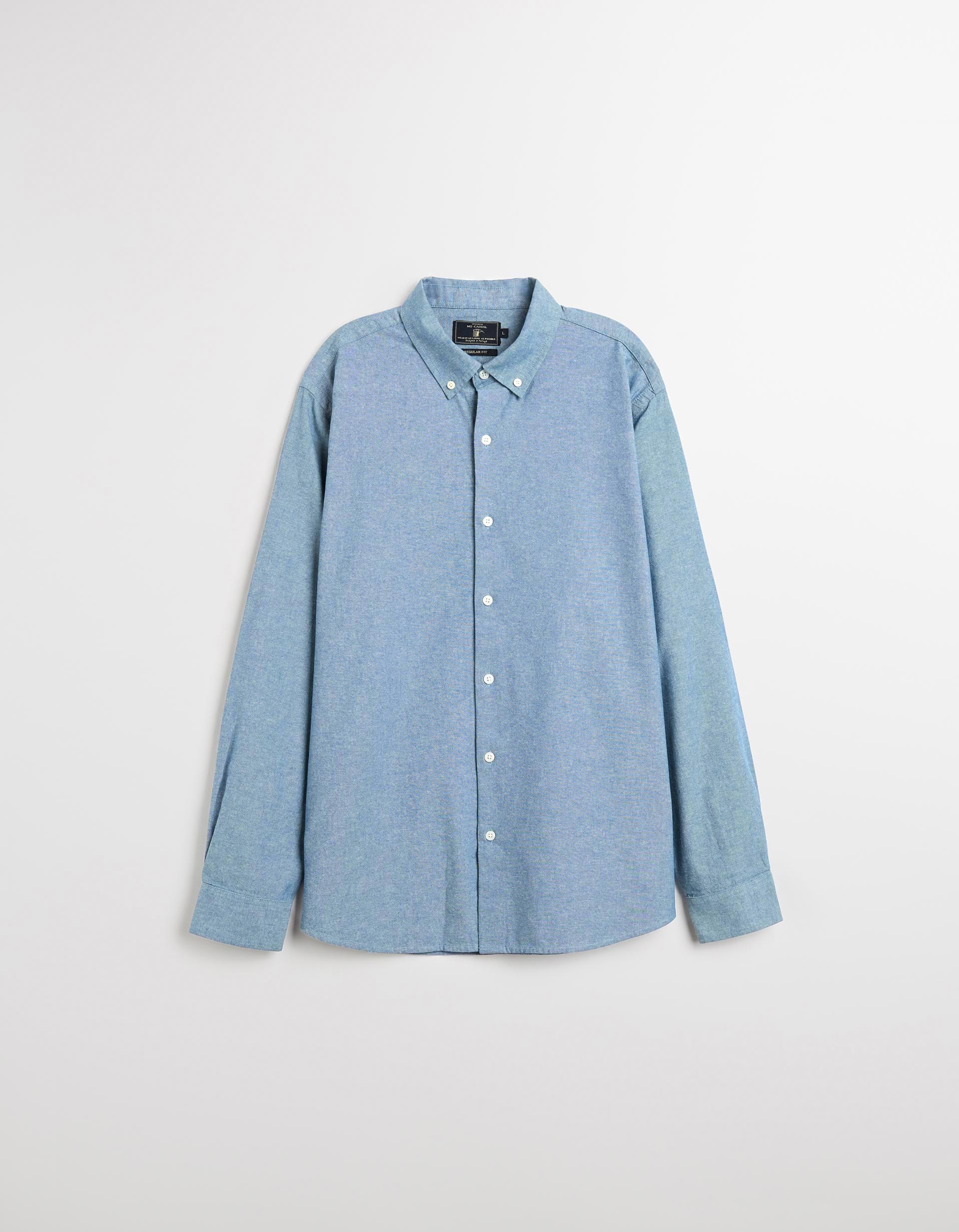 Camisa, Homem, Azul