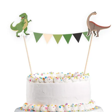amscan Kuchendekoration Happy Dinosaurier