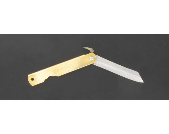 Higonokami - KDB 90 Sandwich - Manche en Laiton