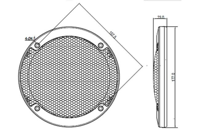 BLAUPUNKT ICx 662 2-vejs Bilhøjttalere (17 cm, 6,5