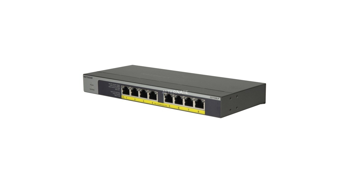 NetgearGS108LP switch
