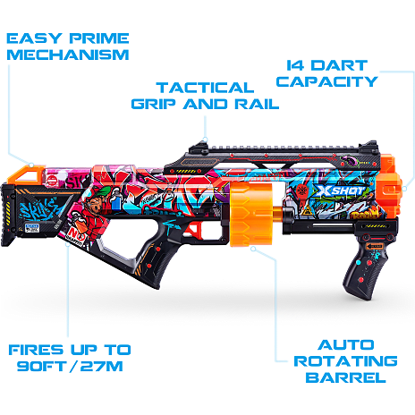 X-shot-skins-last stand 16 skumpile – flere varianter - assorteret