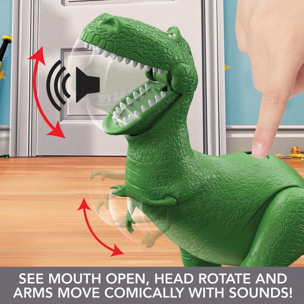 Pixar Toy Story Roarin' Laughs Rex Figur