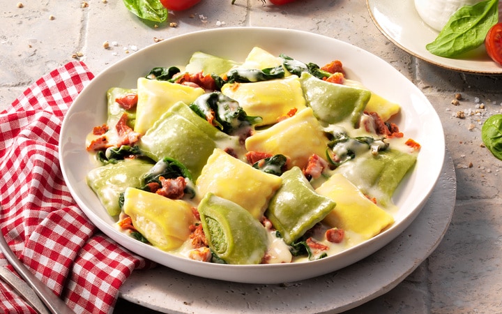 Ravioli-Duo „Spinaci e Pomodoro“ (20500) | online bestellen!