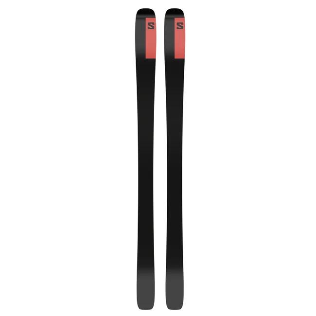 STANCE 90  All Mountain-Ski Unisex Black/NeonCoral/Mica