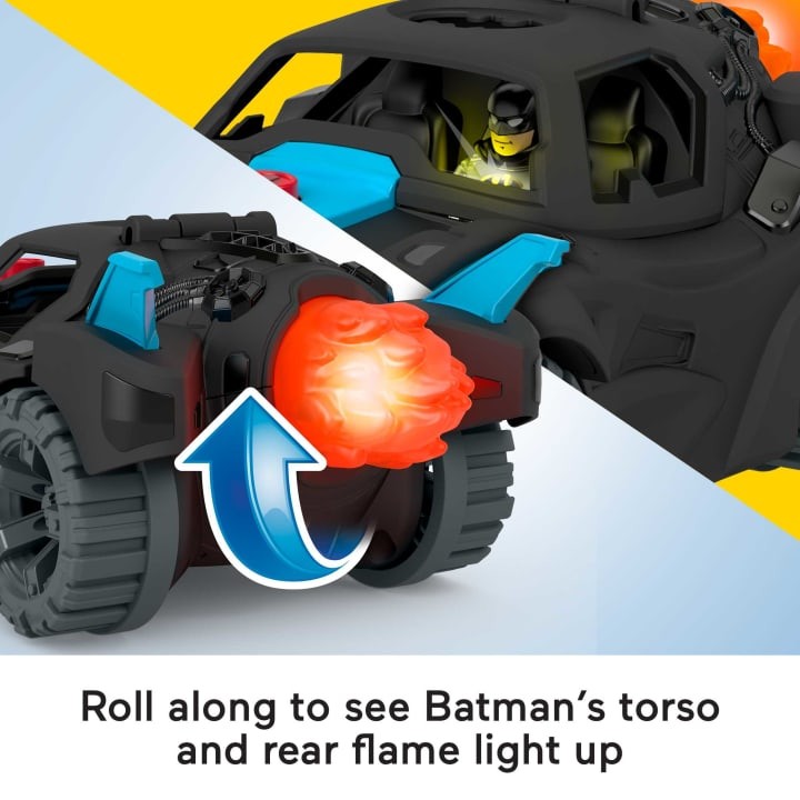Imaginext - Fisher Price DC Super Friends Lys & lyd Batman (HGX96)