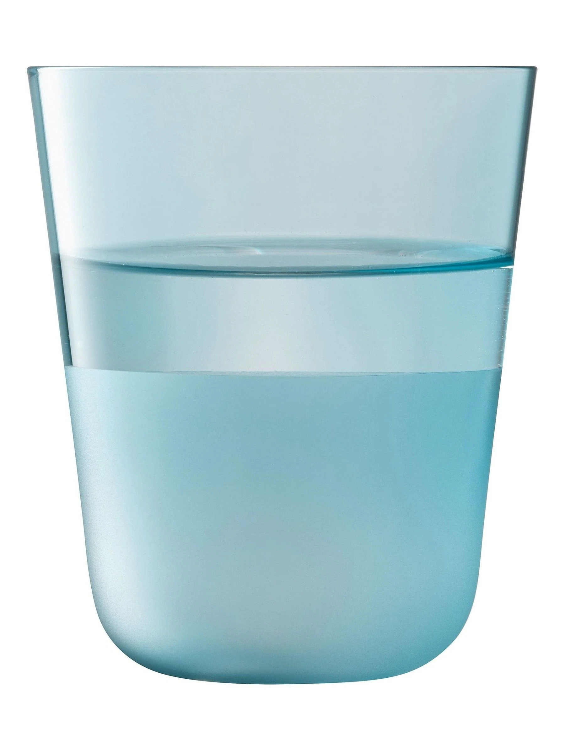LSA International set van 2 Arc Contrast bekers van 380ml