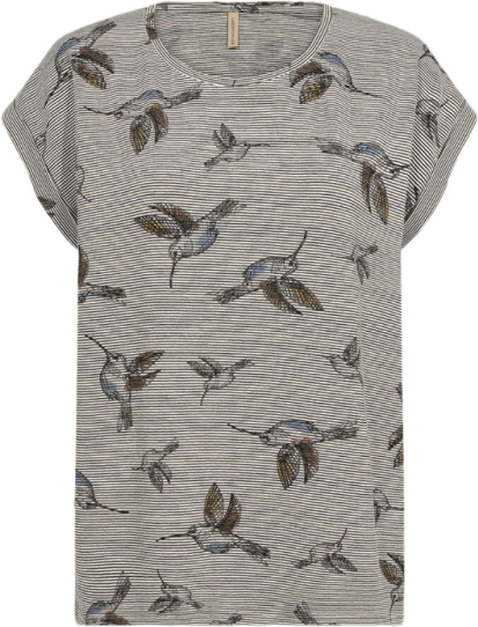 soyaconcept SC-GALINA 1 T-shirt Camel 8404c camel