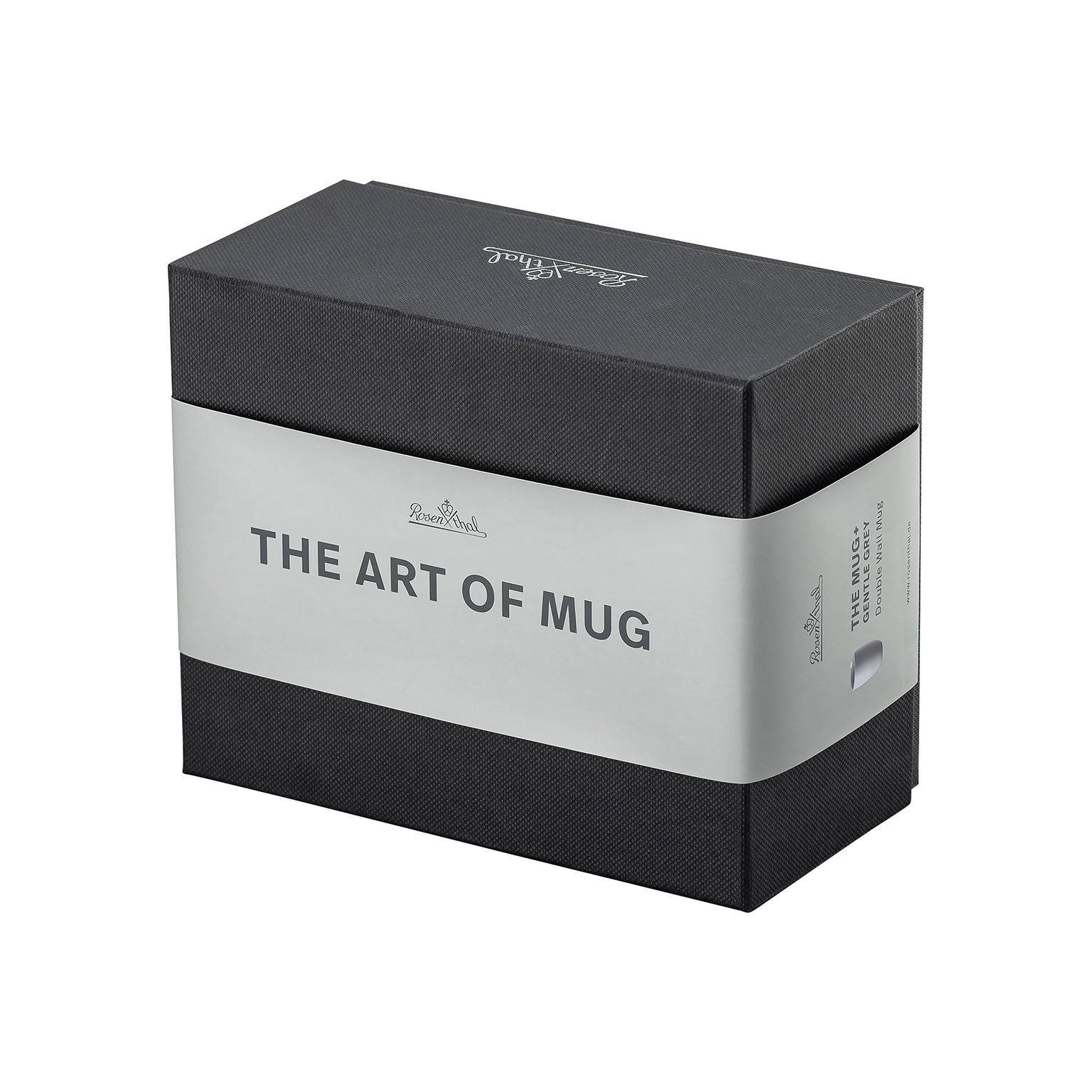 the mug+ Gentle Grey Becher doppelwandig