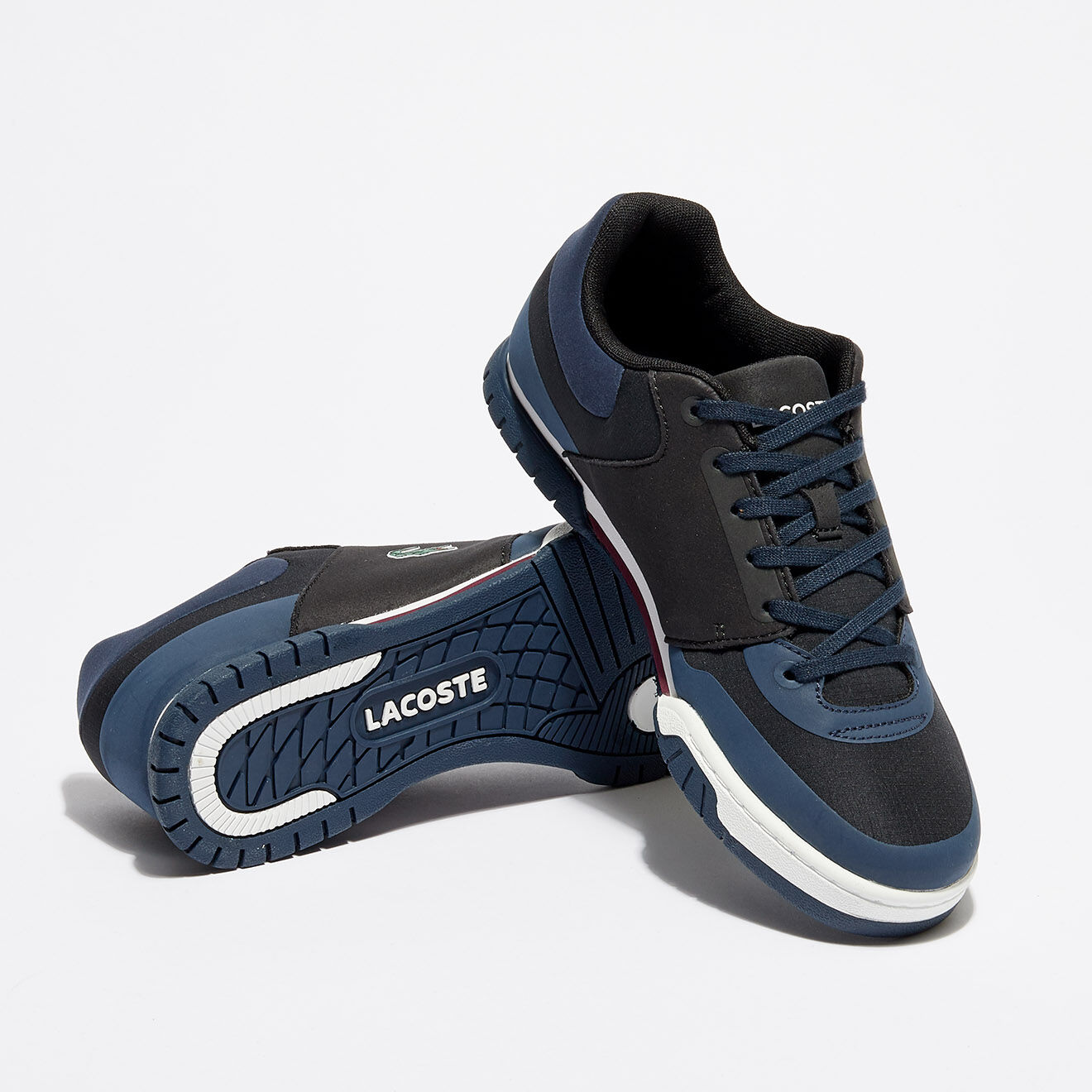 Lacoste Baskets Indiana Evo 417 1 Q4 noir/bleu marine