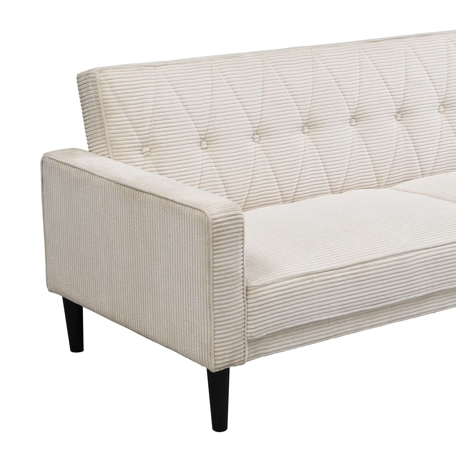 Dorel Home 3-Sitzer »Avon« Schlafsofa 213cm, Bettfunktion (110/190cm), trendiger Cord o. Webstoff
