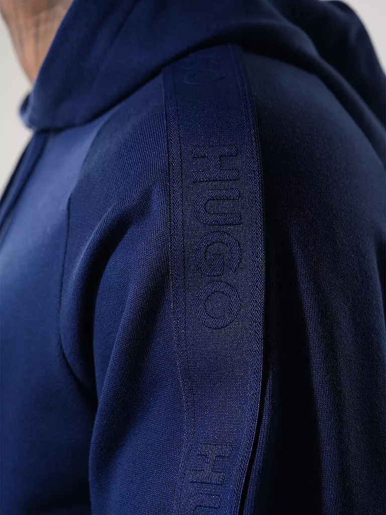 HUGO Loungewear Kapuzensweater - Hoodie dunkelblau
