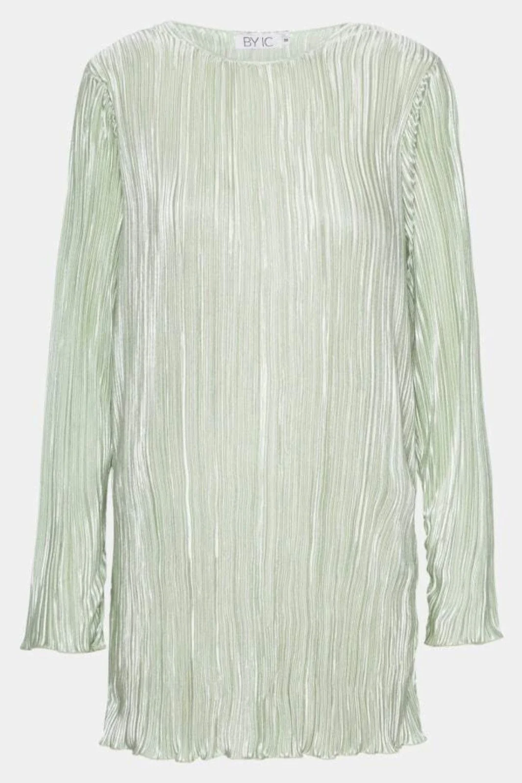 BYIC Kellyic Plissé Dress lg light green