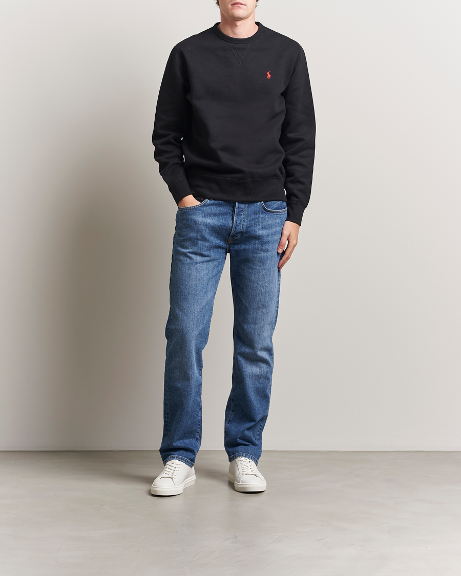 Polo Ralph Lauren Crew Neck Sweatshirt Polo Black