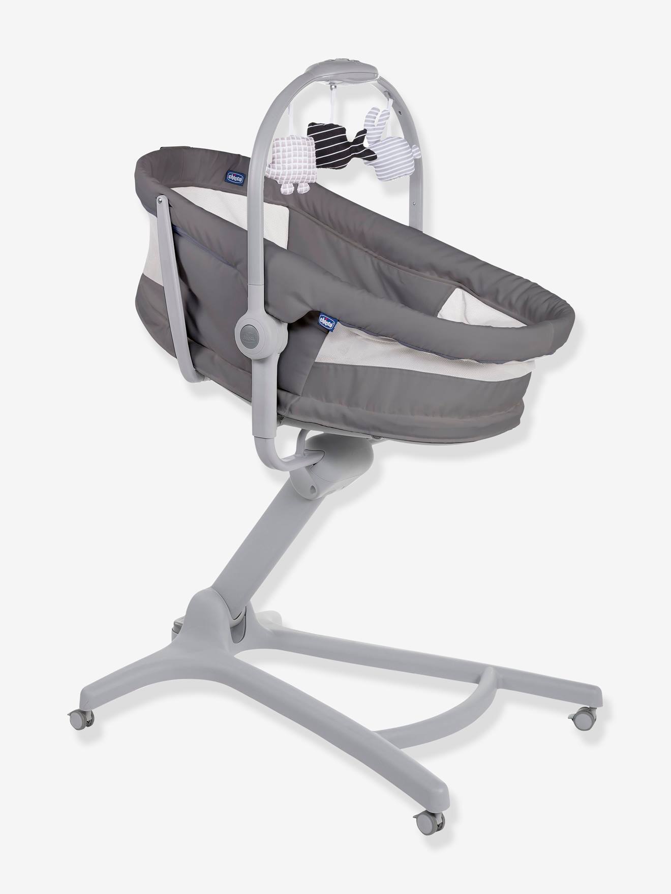 Baby Hug 4 em 1 Air CHICCO cinza escuro liso