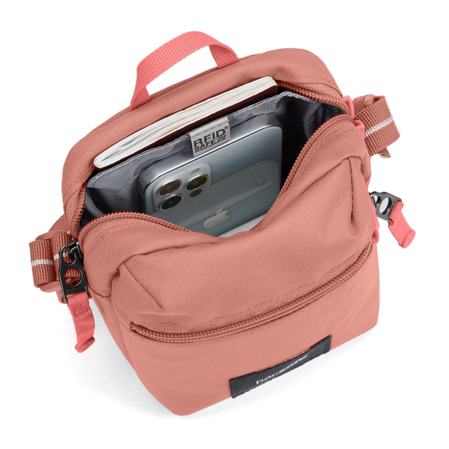 Pacsafe Go Micro Crossbody Anti-Theft rose