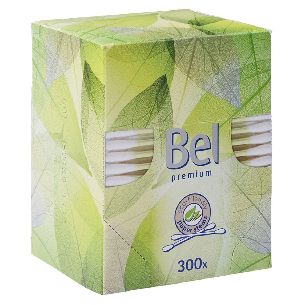 Boîte coton tige bâtonnet ouate blanc x300