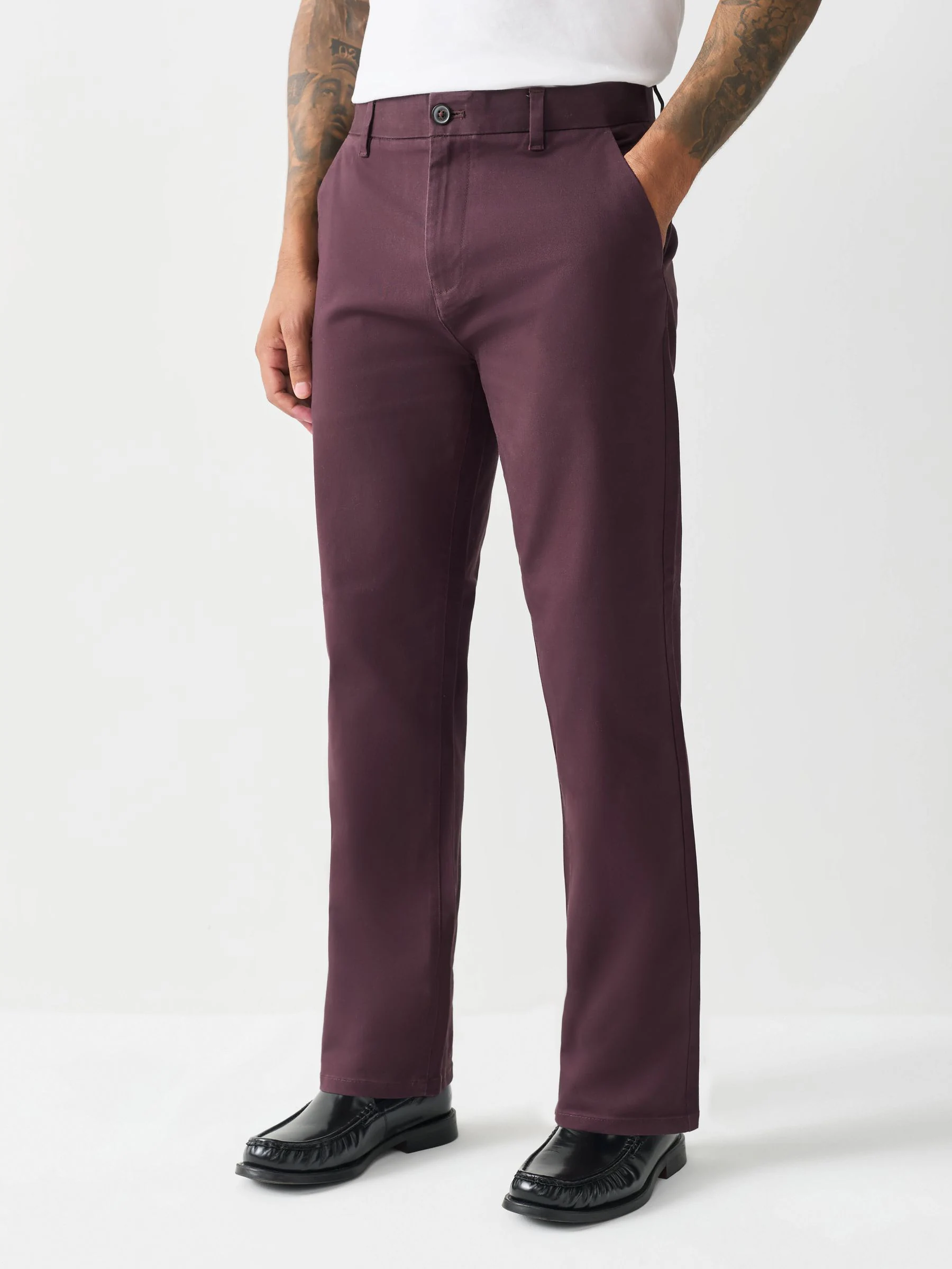 Bruin - Straight fit - Stretchy chino