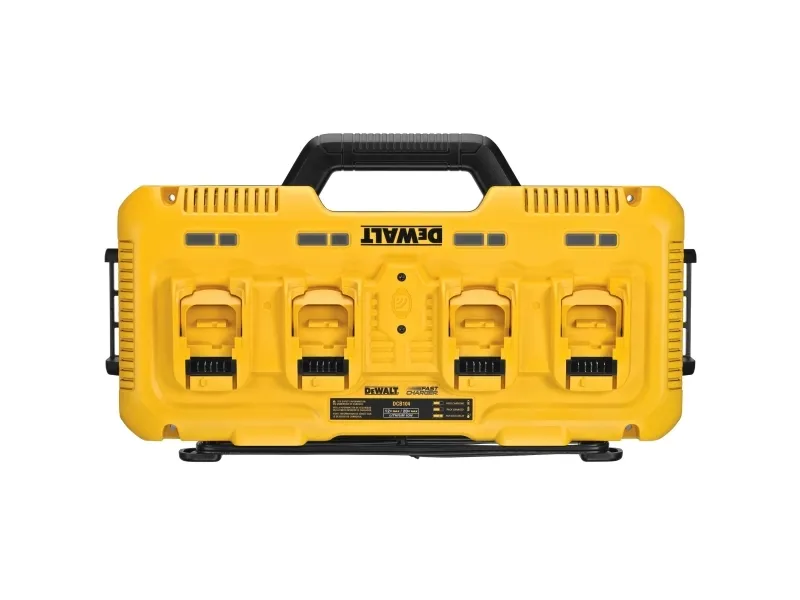DeWALT DCB104-QW - Batterioplader - 4 x batterier lader op - 8 A - 4 output-stikforbindelser