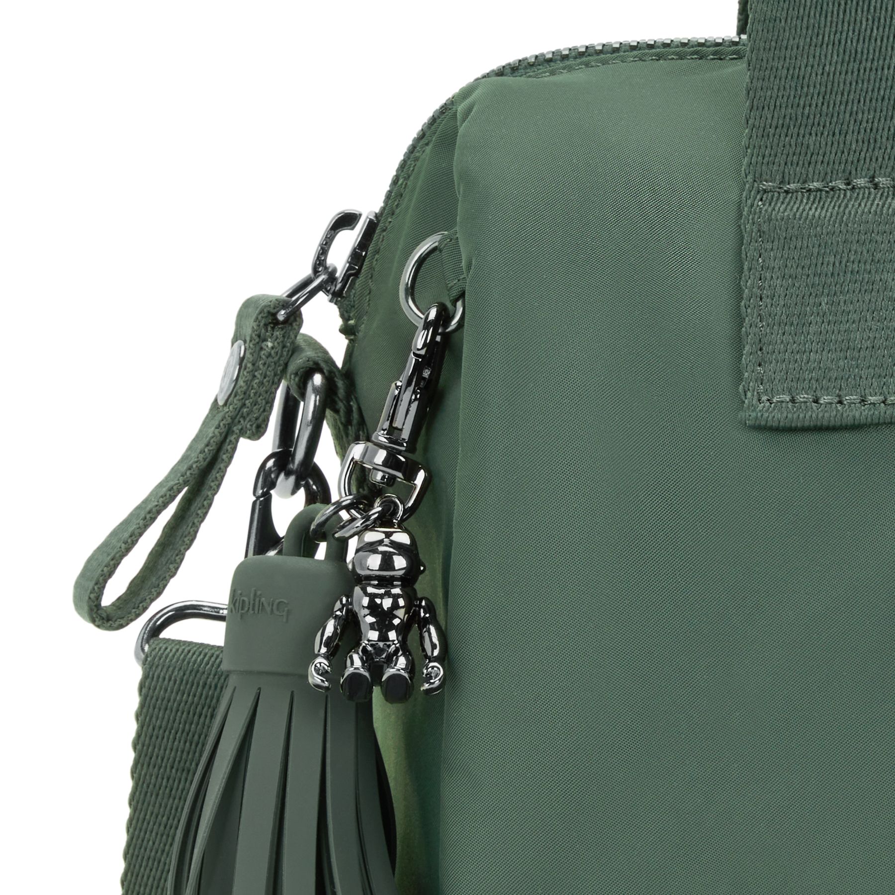 BINA M Sac à main de taille moyenne avec bandoulière ajustable amovible - Misty Olive