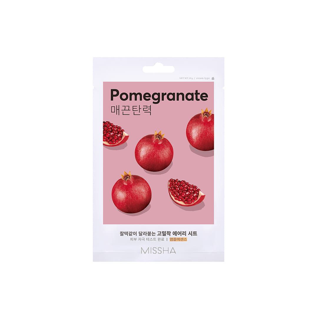 Máscara Airy Fit Sheet Mask - Pomegranate - 19gr
