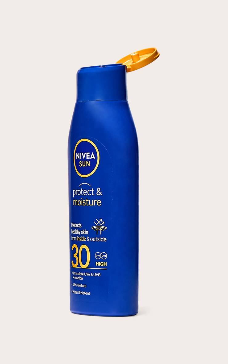 White Nivea Sun Lotion Solaire Protectrice & Hydratante Spf 30 200ml