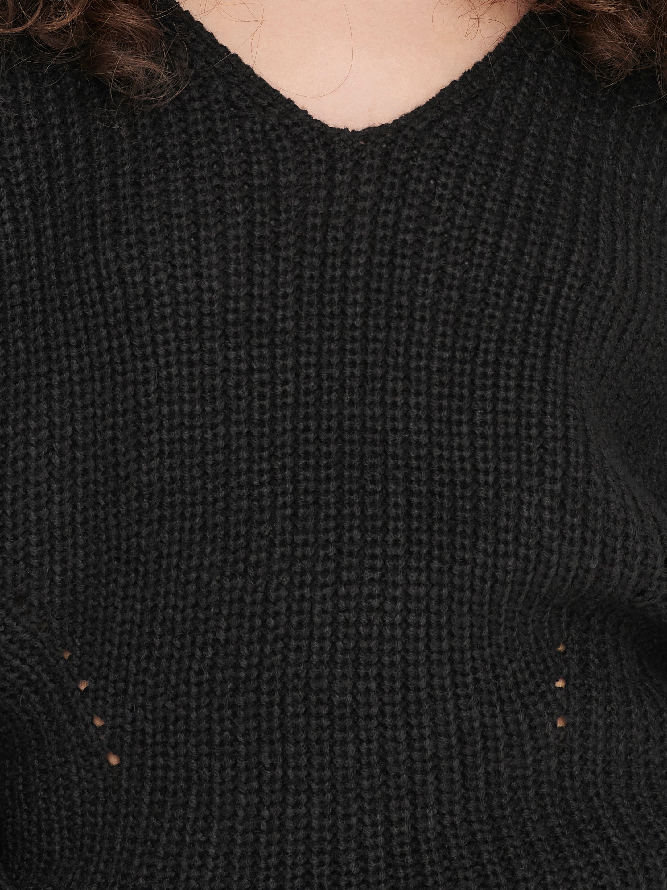 JDYJUSTY Strickpullover Black