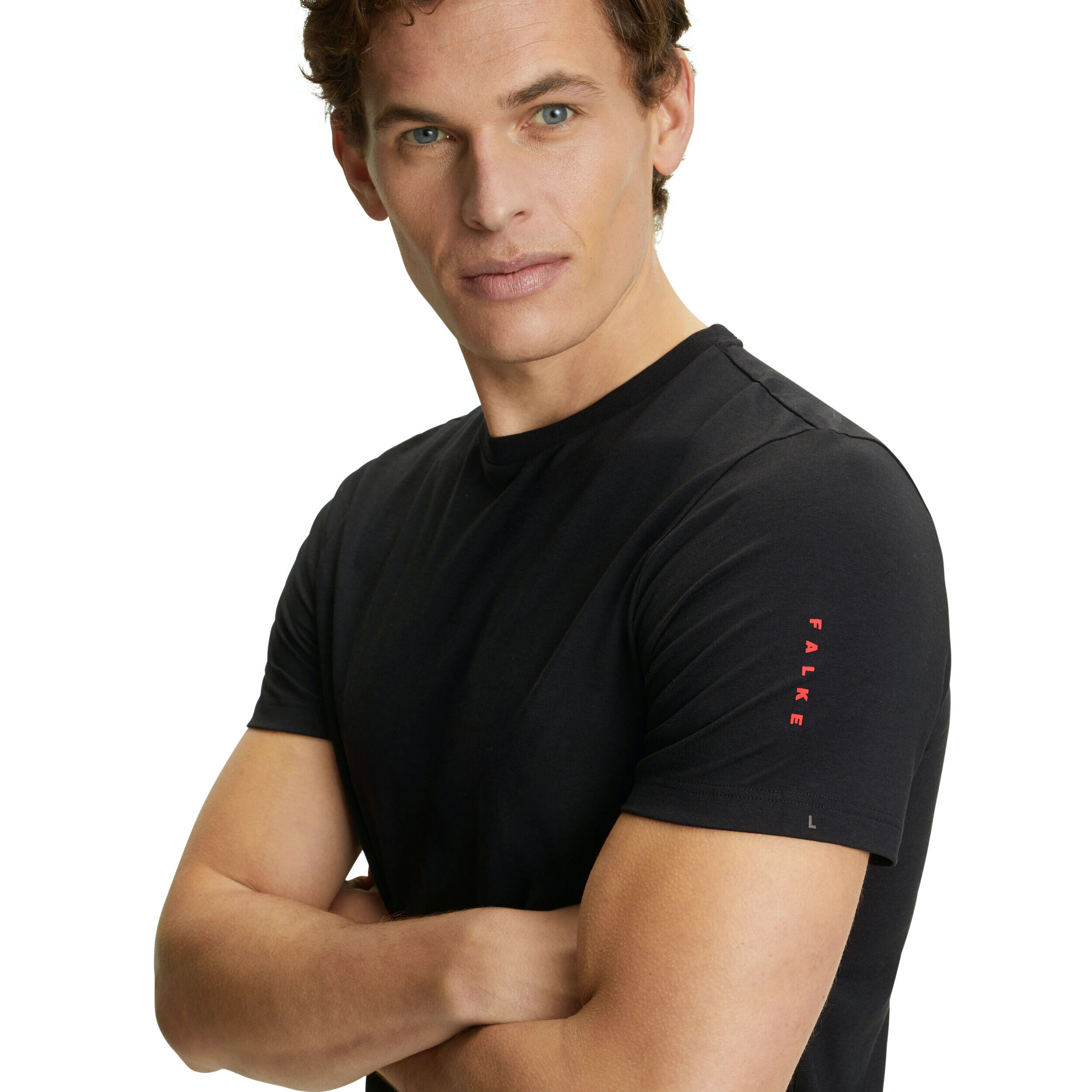 Falke Core Maillot De Course Hommes - Noir
