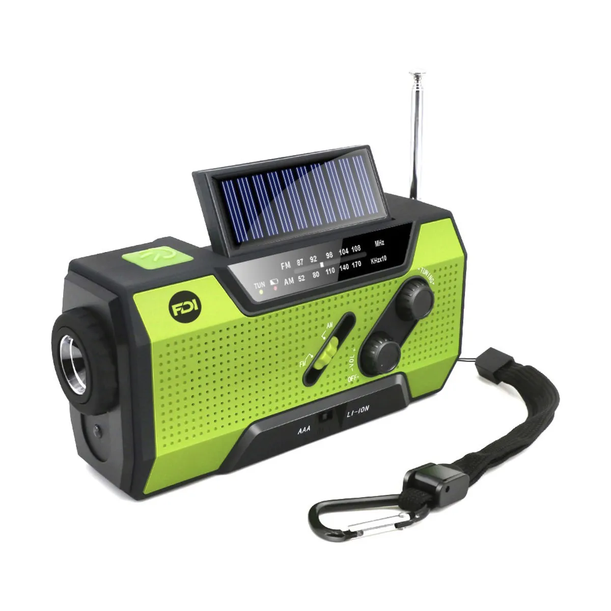 FDI Radio m. LED-lys