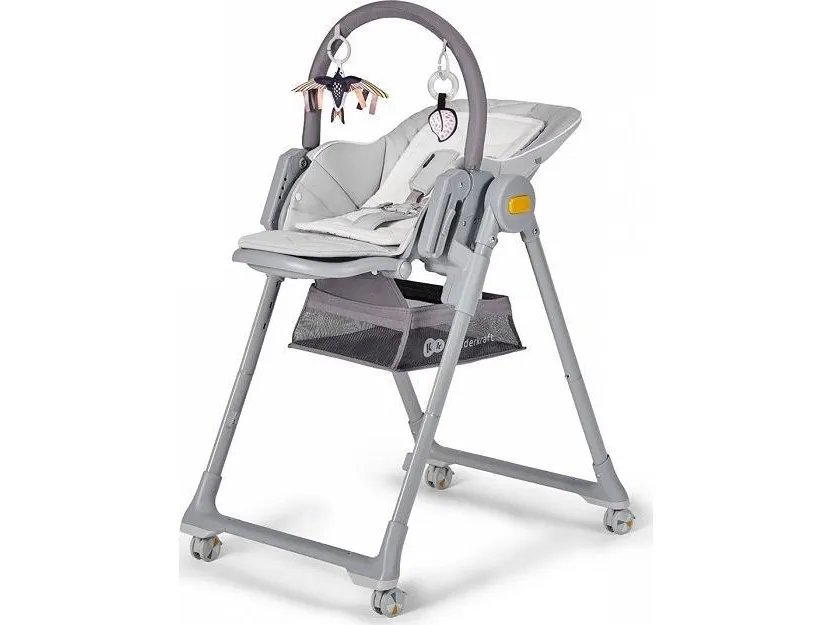Kinderkraft LASTREE, Forhøjet højstol, Polstret sæde, Beige, Monokromatisk, 12 kg, Dreng/Pige