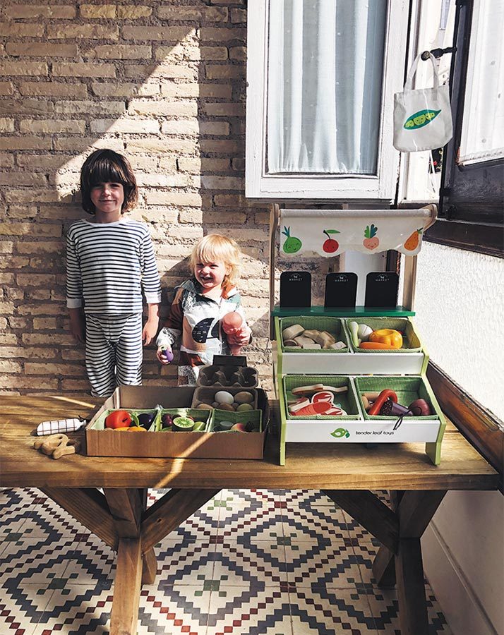 Marktstand KLEINER GEMÜSEMARKT 15-teilig