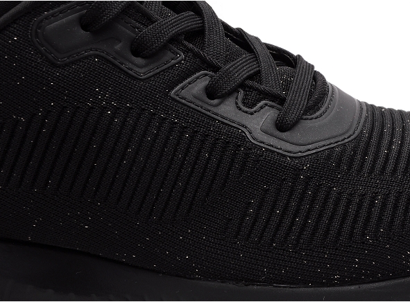 Skechers basses femme bobsport s 32502 noir
