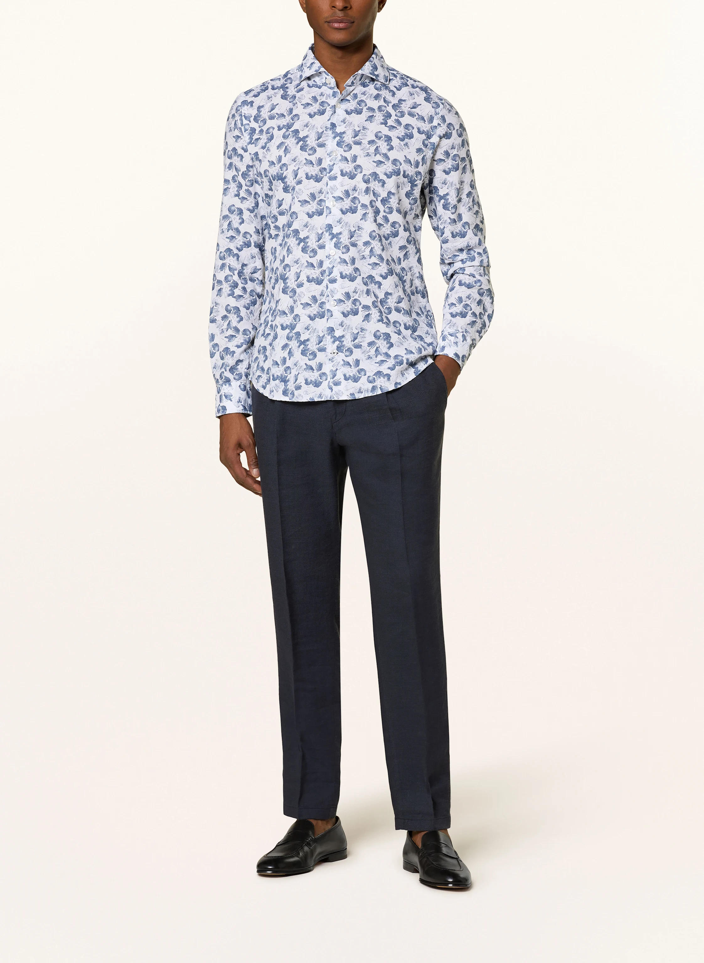 JOOP! Hemd PAI Slim Fit mit Leinen