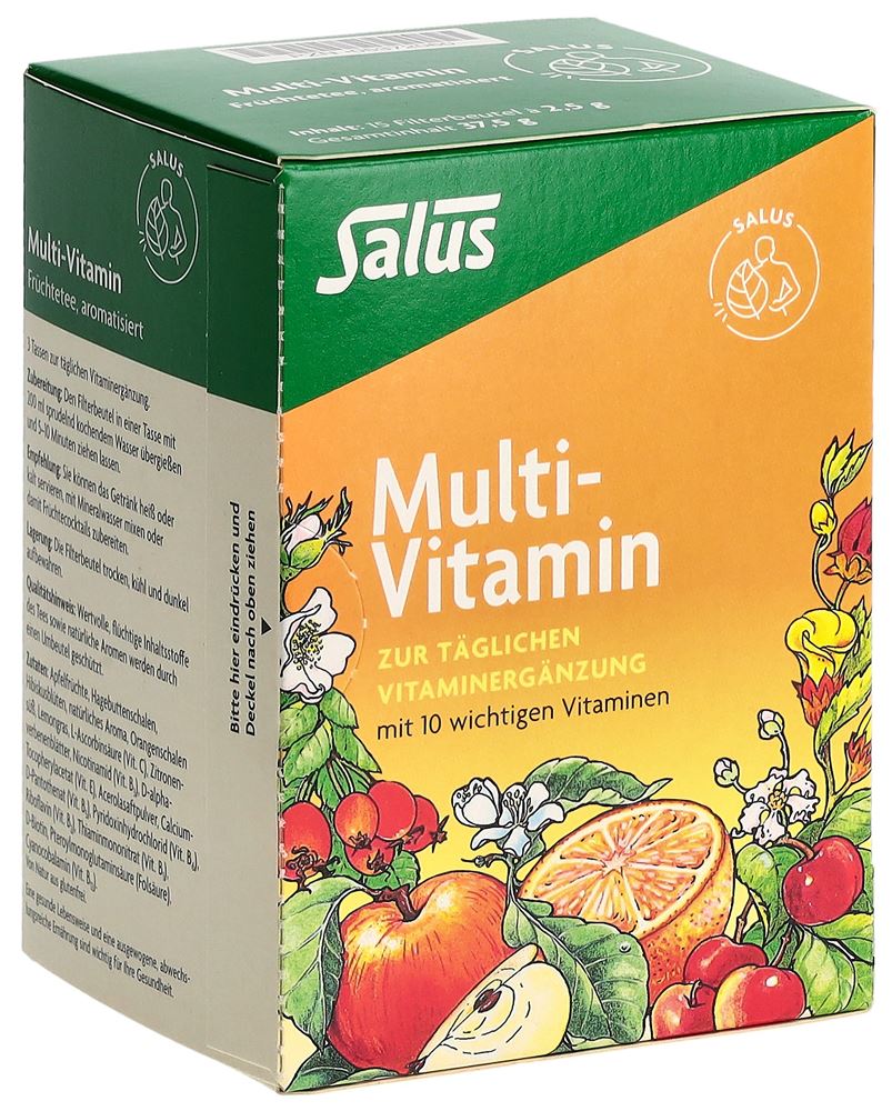 SALUS Multi-Vitamin Früchtetee Tees Btl 15 Stk