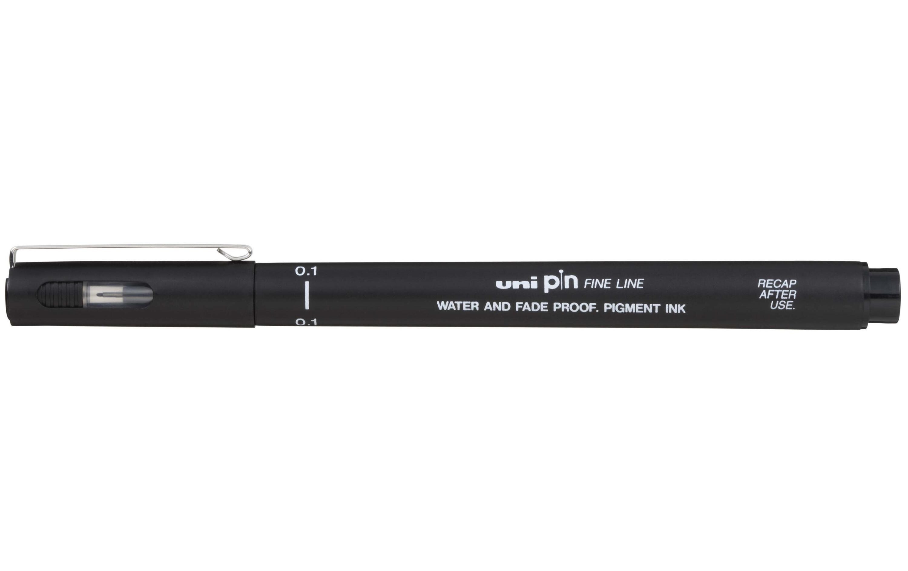 Fineliner PIN 0.1 mm, SchwarzFeinschreiber für präzises Schreiben und Zeichnen