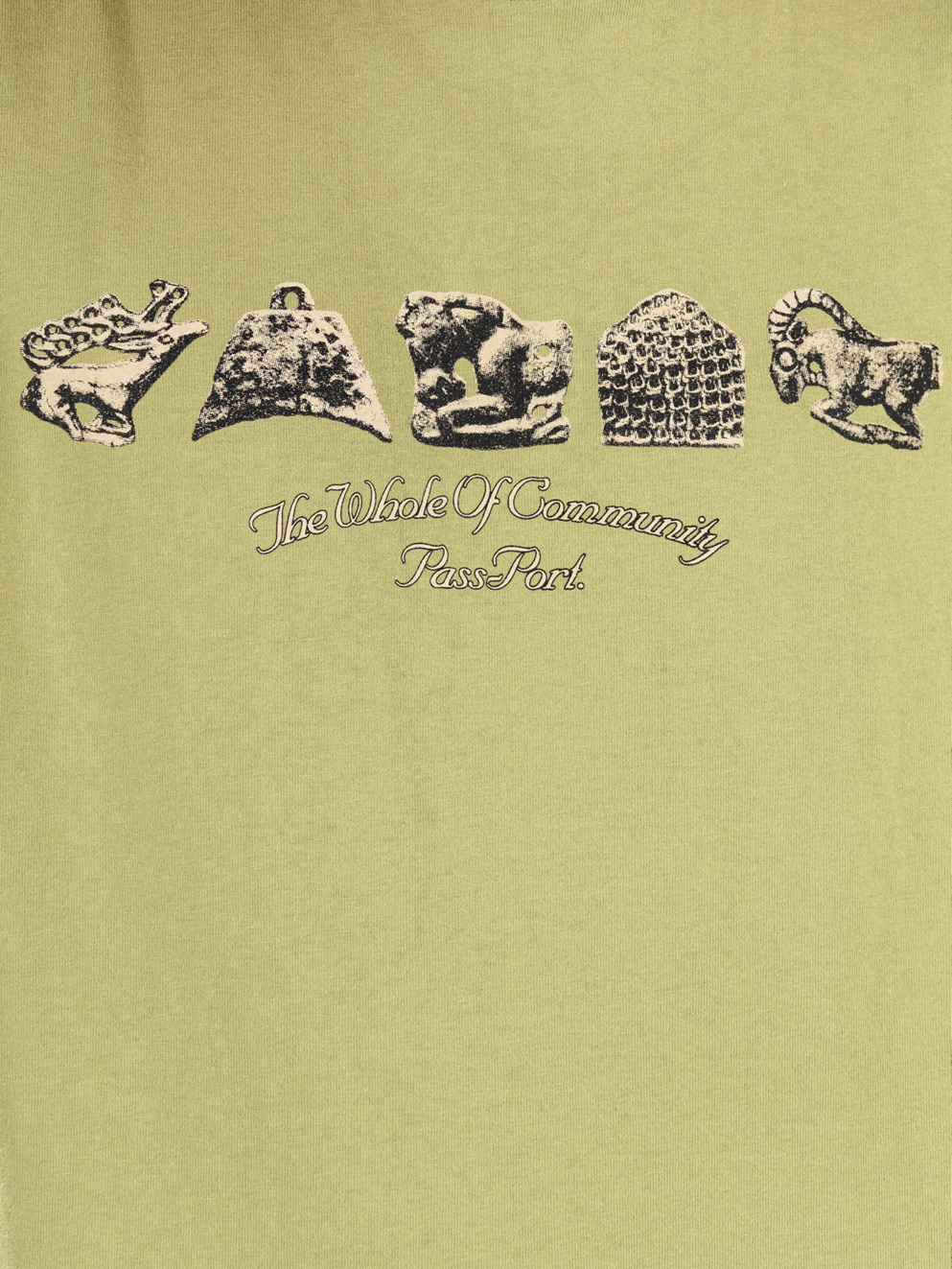 Pass Port Bronzed Age T-Shirt pistachio
