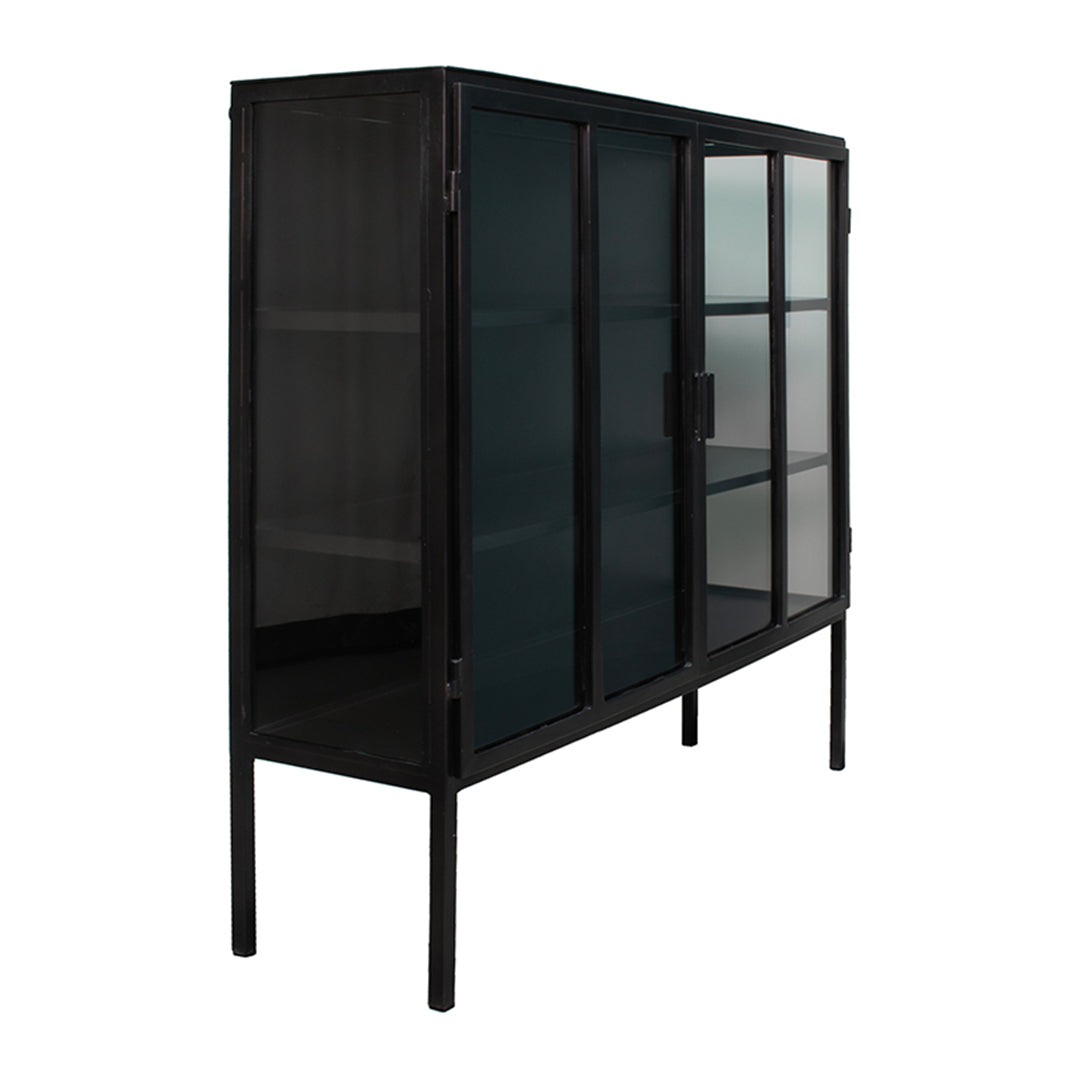 New Routz Kentucky Vitrinekast - Zwart