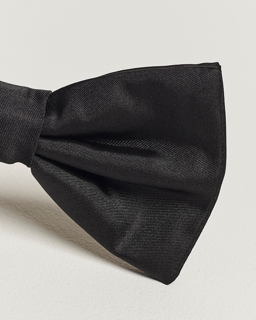 Silk Pre Tie Black