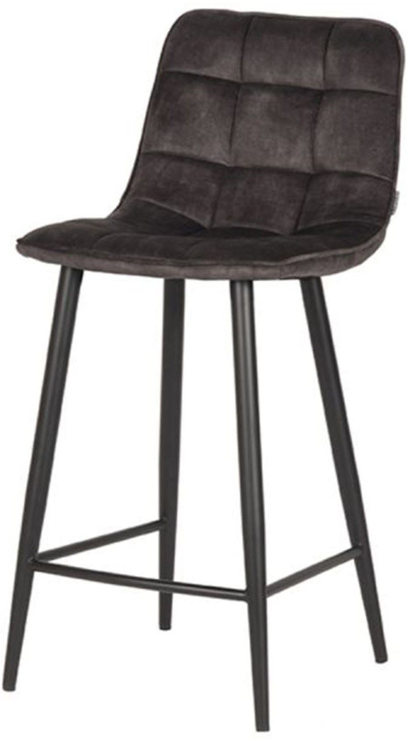 Barkruk Antraciet UK-30.324 Jelt B45 x D48 x H94 cm