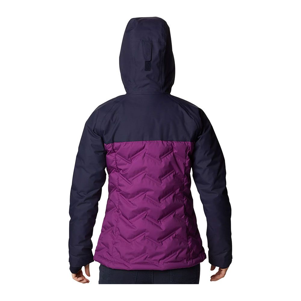 Columbia GRAND TREK - Doudoune Femme plum/dark nocturnal