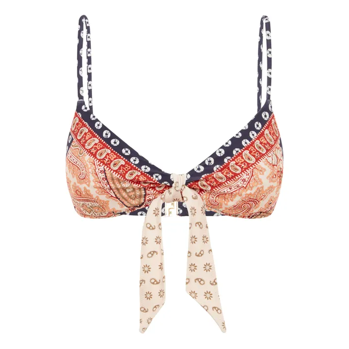 Boteh Haut de Maillot Cravat Francesc | Rose
