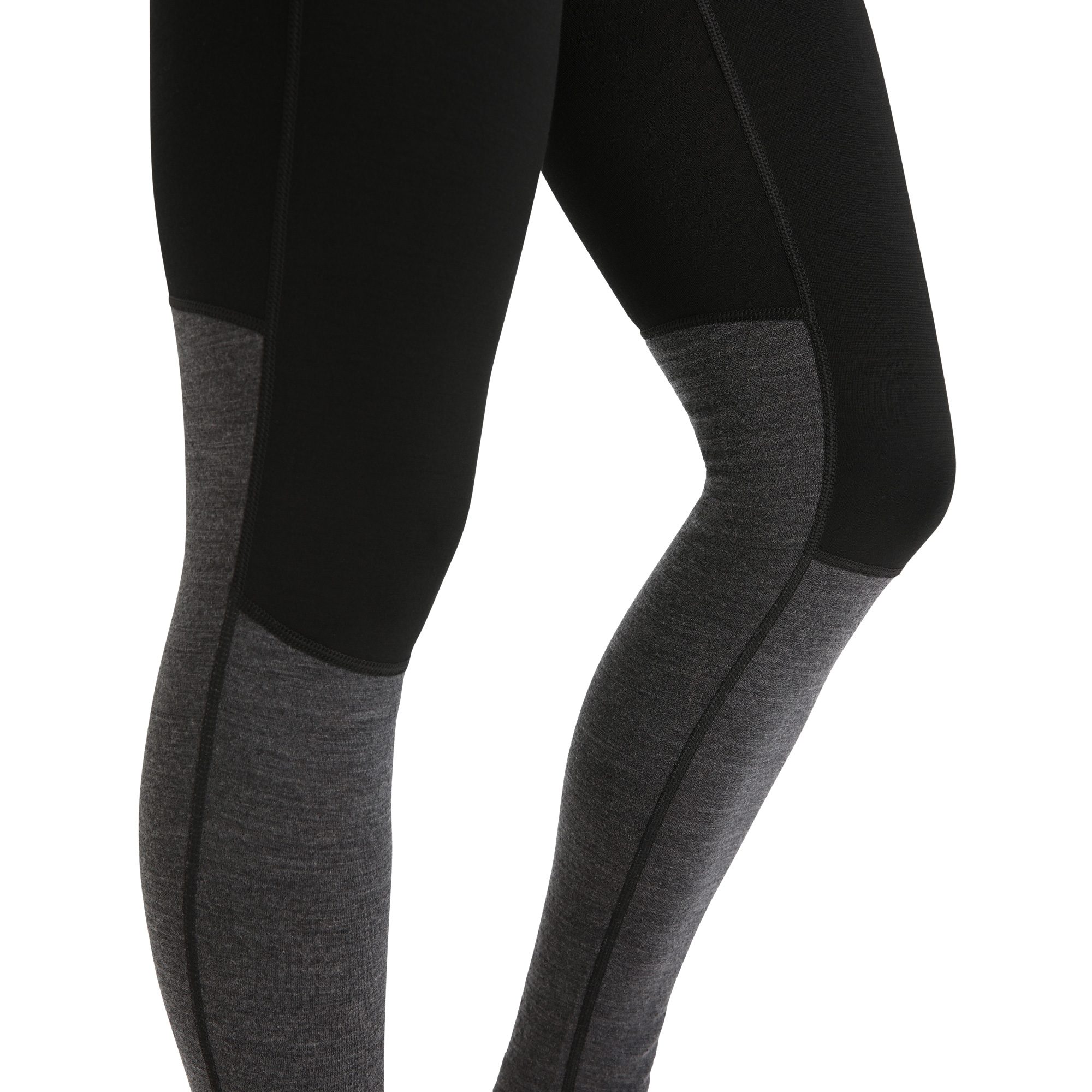 Icebreaker ZoneKnit 200 Leggings Damen jet hthr