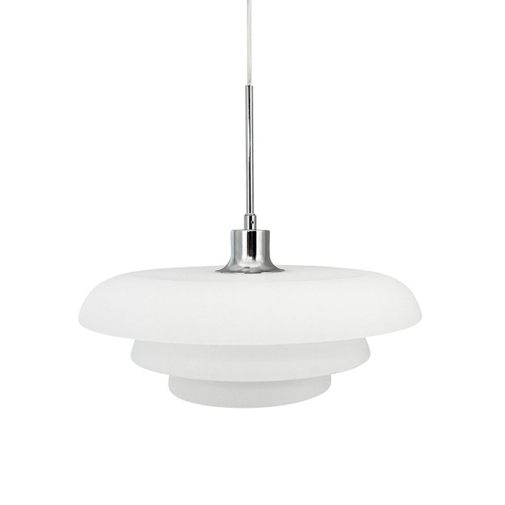 TAKLAMPE DYBERG LARSEN AVA 40CM OPAL/KROM