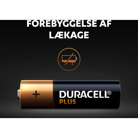 Duracell Plus AA batterier 4-pak