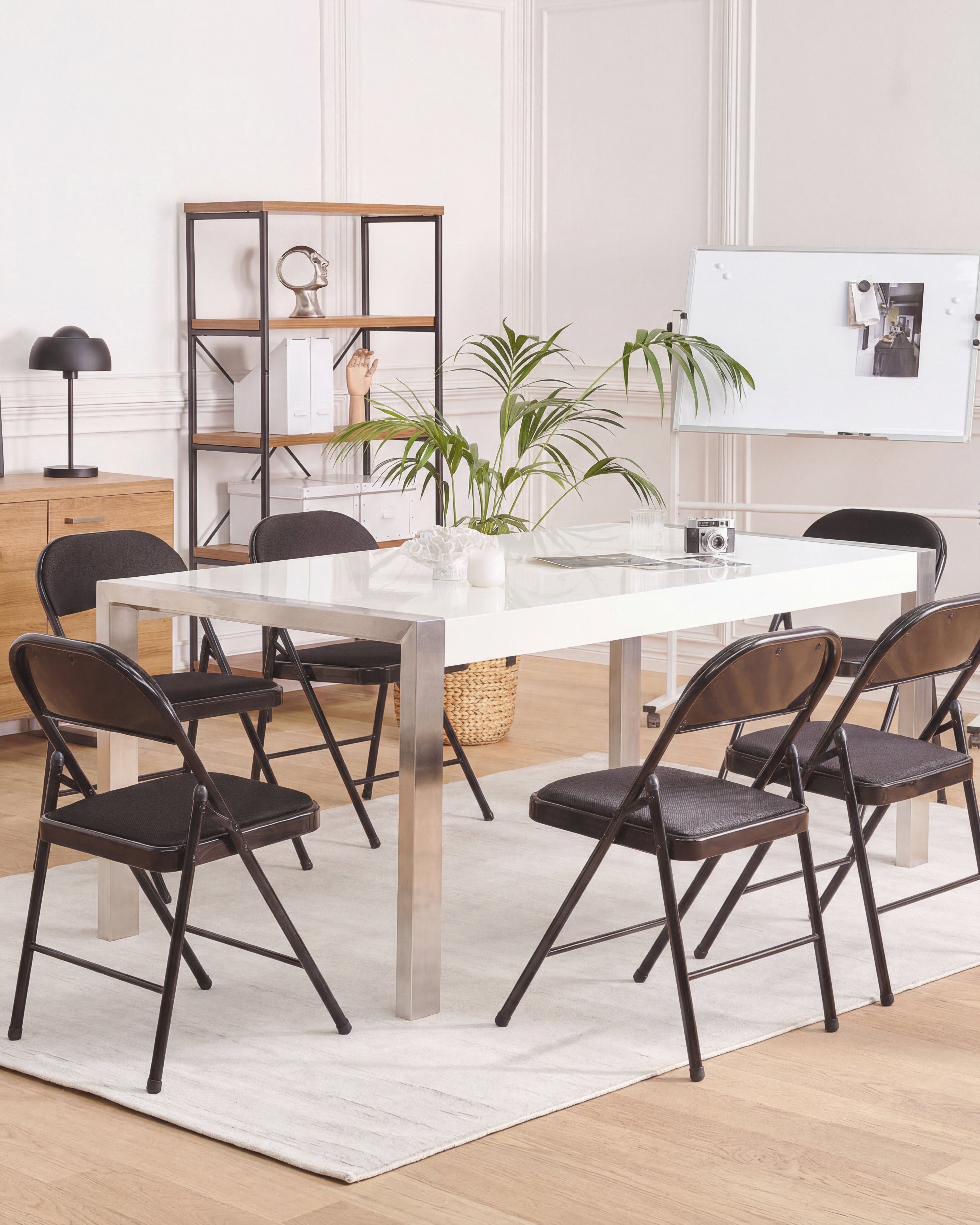 Set van 4 klapstoelen SPARKS Zwart