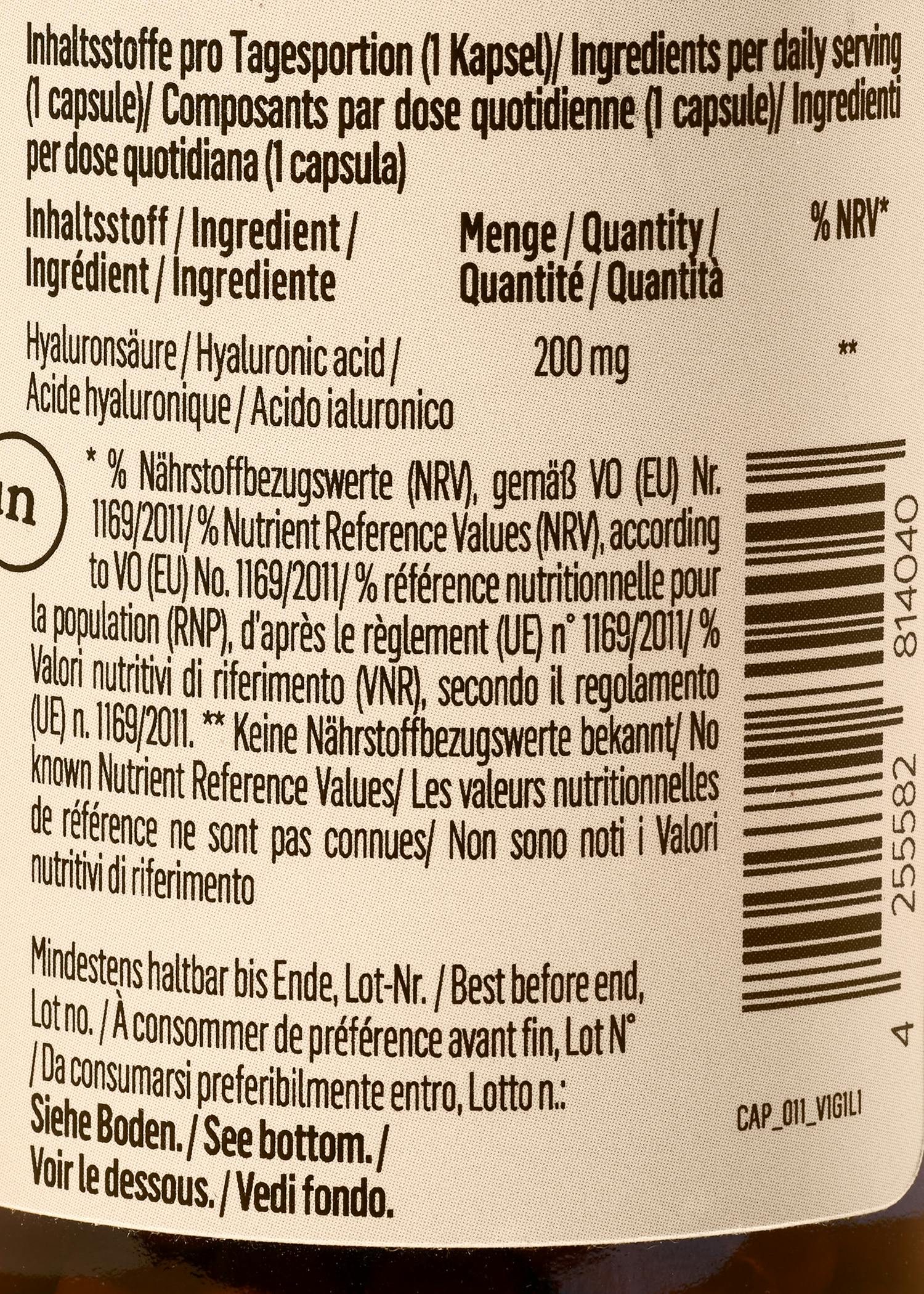 Hyaluron Kapseln 120 Stück