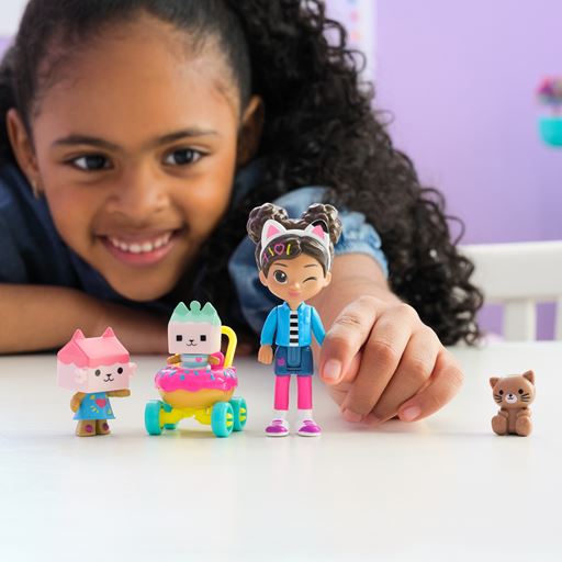 Gabby’S Dollhouse Kattepleje Figursæt