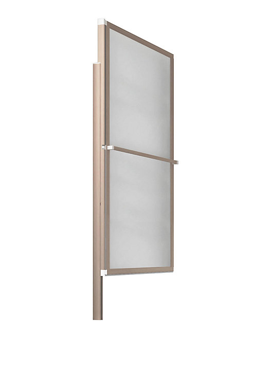 Pare-baignoire effet bois 1 volet relevable Atelier du bain
