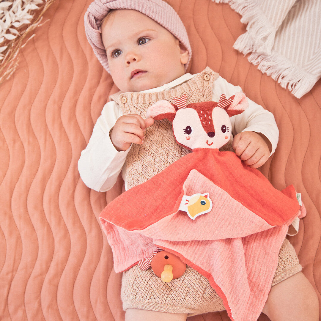 Lilliputiens knuffeldoek stella het hertje