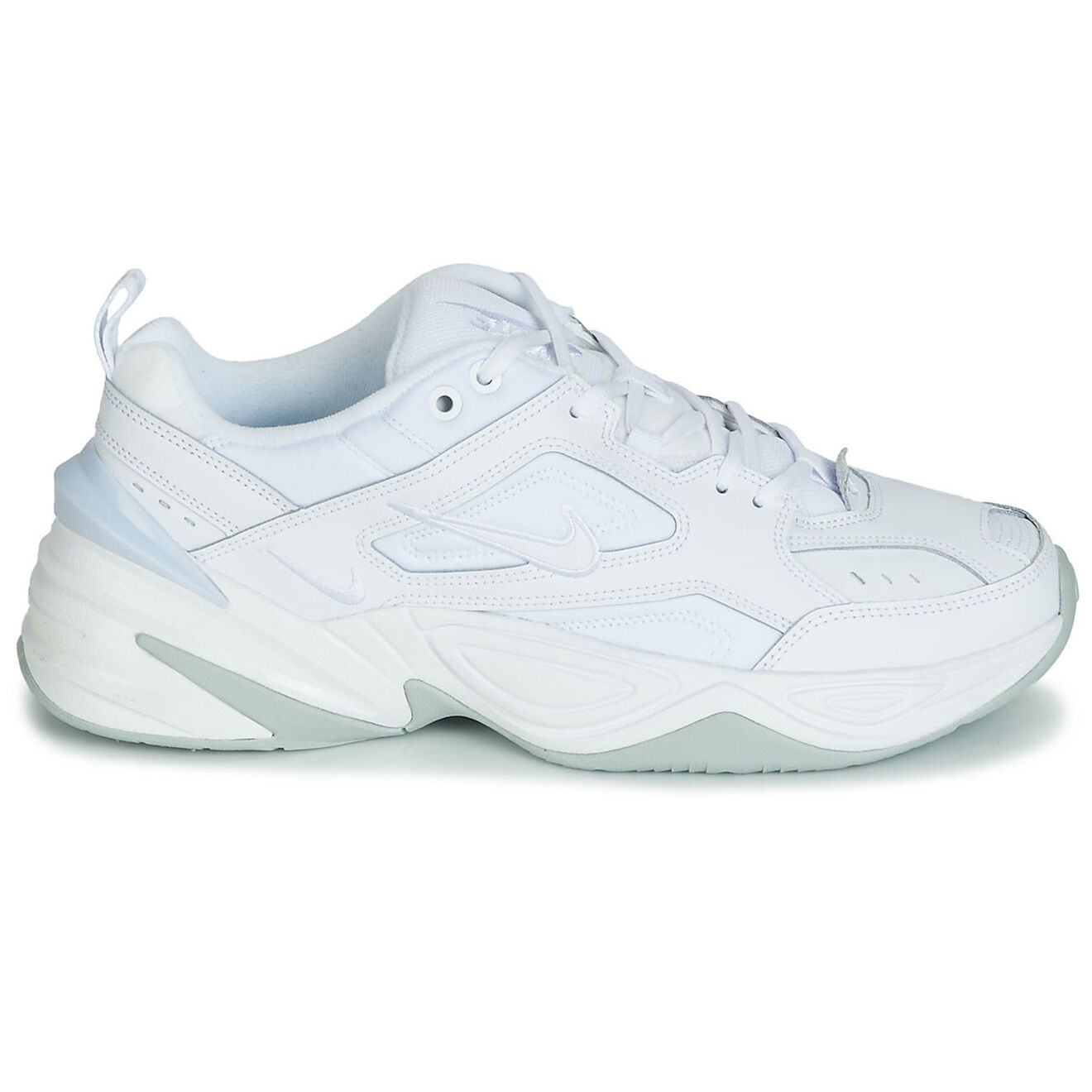 Nike Baskets en Cuir & Mesh M2K Techno blanches